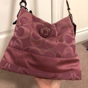 Vintage Monogram Coach Crossbody